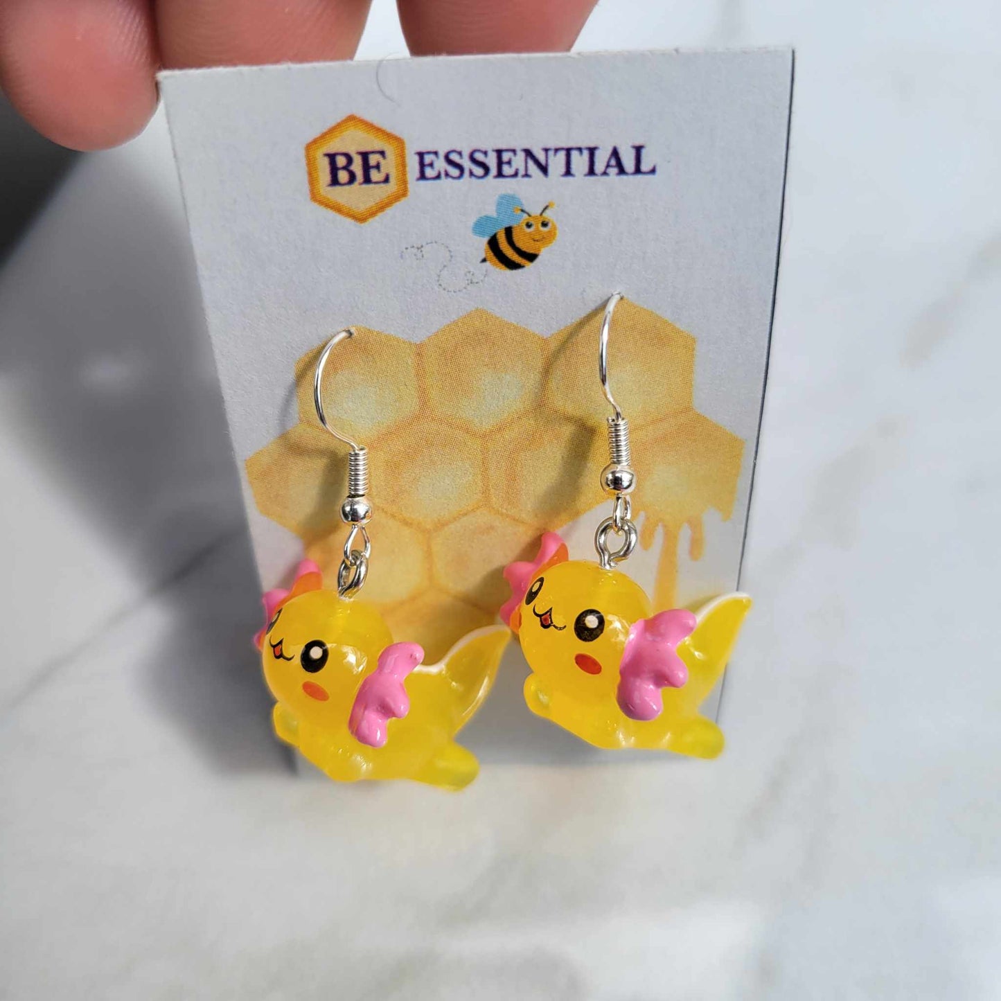BEEssential Handcrafted Axolotl Jewelry