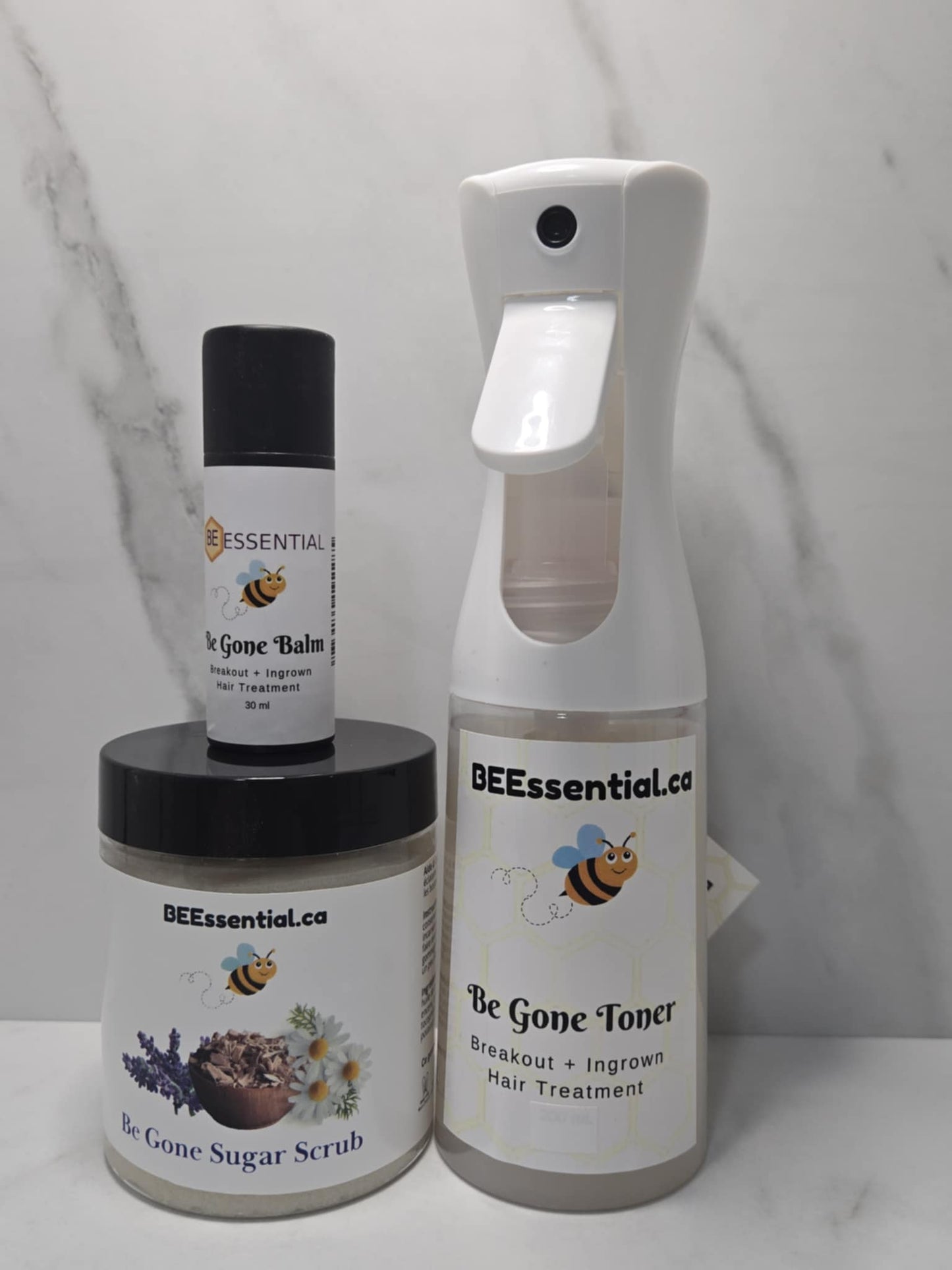 BEEssential Best Sellers Kit – Toner + Balm + Sugar Scrub