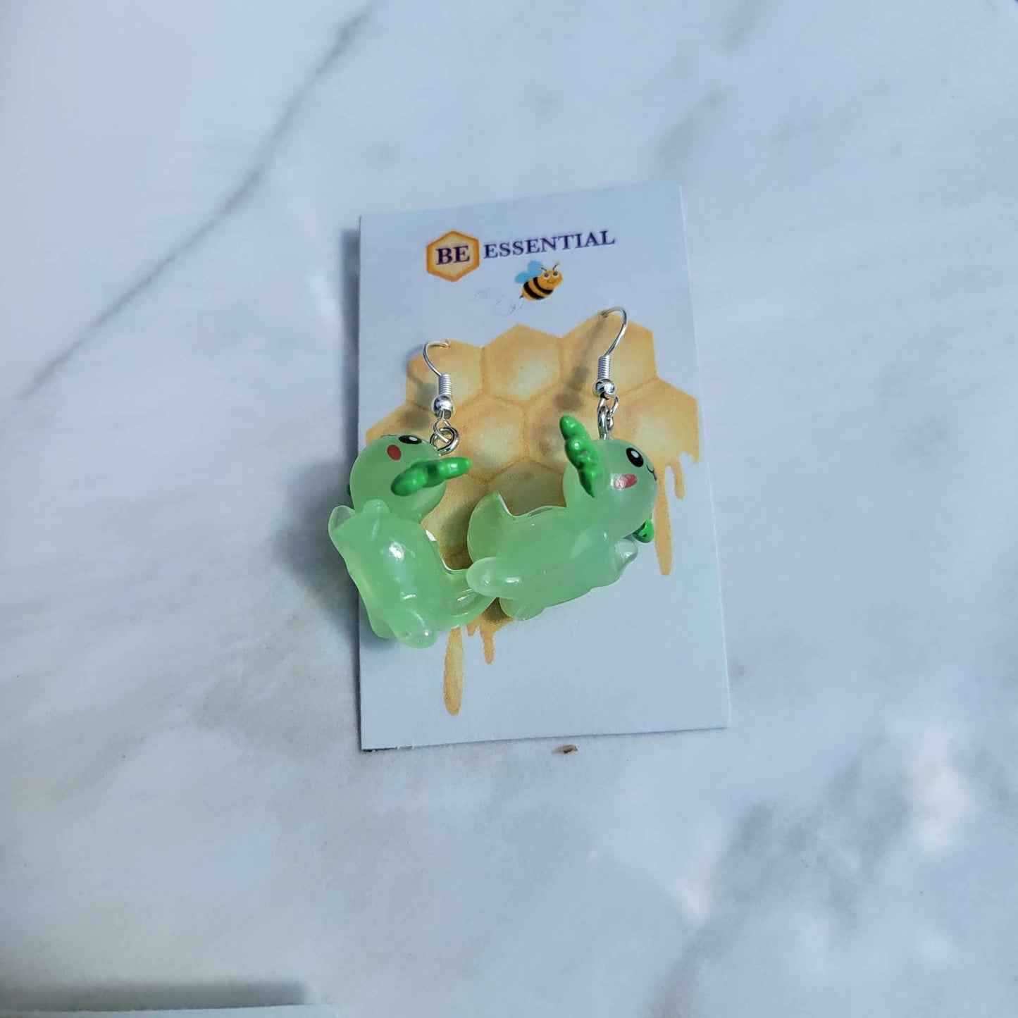 BEEssential Handcrafted Axolotl Jewelry